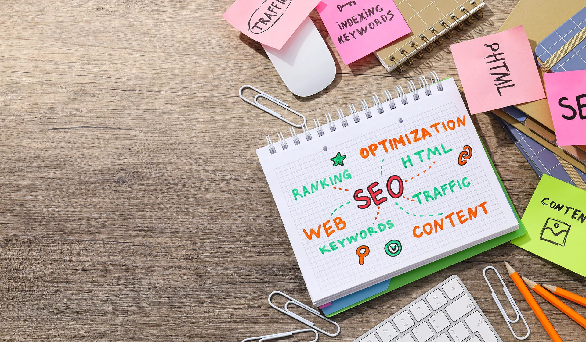 On-page SEO content keywords